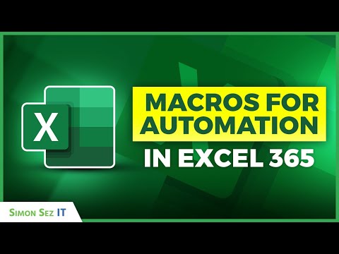 How to Use Macros for Automation in Excel 365