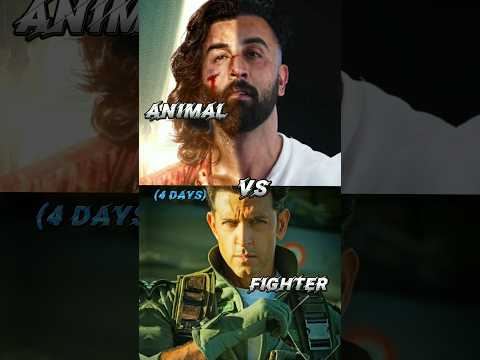 Fighter vs Animal Worldwide BOC Comparison || #fighter #animal #boxofficecollection #hrithikroshan