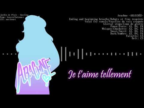 【UTAU TEASER】 Arachne -ARAIGNÉE-