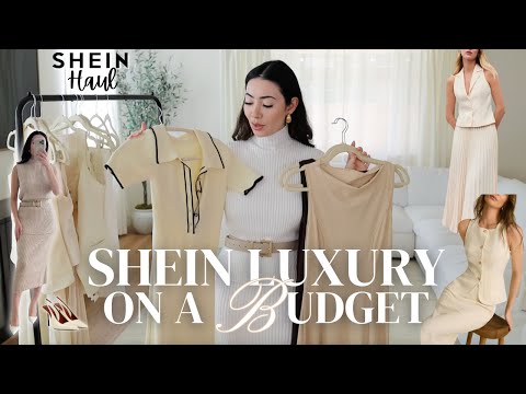 SHEIN CLASSY SOPHISTICATED OUTFITS - WINTER HAUL 2025 | How to Dress Expensive on a Budget!