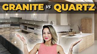 QUARTZ vs. GRANITE - The Ultimate Kitchen Countertops Showdown! | Julie Khuu