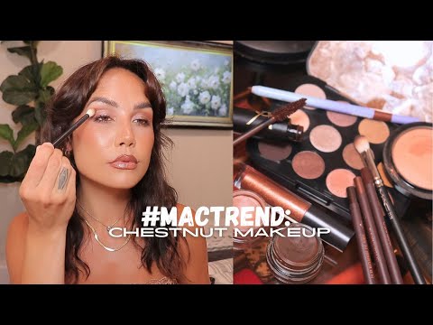 NEW SERIES! #mactrend - chestnut makeup 🤎