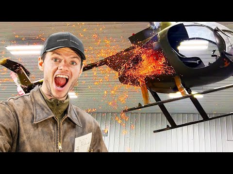 Flying A Helicopter Indoors