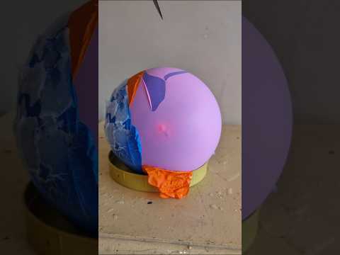 5 Layer Balloon Experiment #holi #shorts