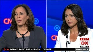 Tulsi Gabbard challenges Kamala Harris record as a prosecutor | full exchange