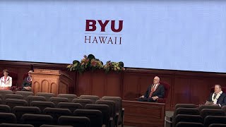 Elder Jeffrey R. Holland | BYUH Devotional (Live Stream)