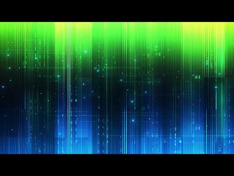 Cyberpunk Green Blue Geometric Gradient Futuristic Background video | Footage | Screensaver