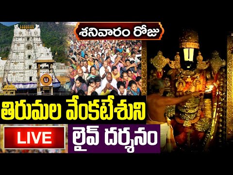 LIVE: శనివారం తిరుమల వేంకటేశ్వరుని లైవ్ దర్శనం | Saturday Tirumala Srivari Live Darshanam