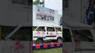 Dangerous Road Accident 😢😢Demo by Darjeeling Police | Safe Drive #shortvideo #shortsfeed