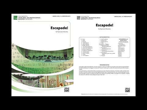 Escapade!, by Raymond Sifuentes – Score & Sound