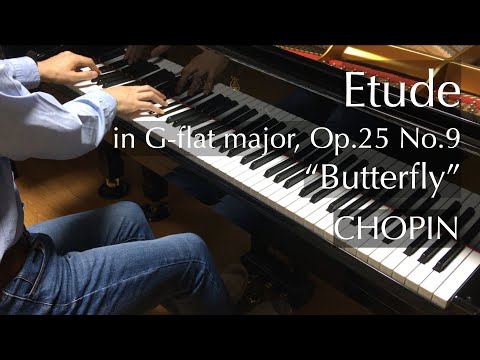 Chopin - Etude in G-flat major, Op.25 No.9 "Butterfly" - pianomaedaful