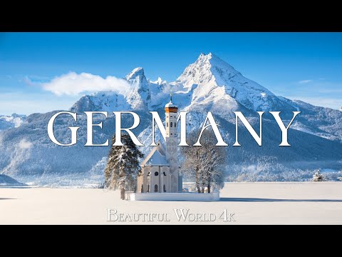 Germany 4K - Discover Bavaria Iconic Snowy Landscapes with Relaxing Piano - 4K UHD