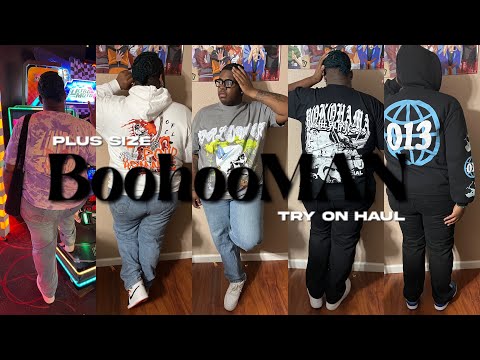 BOOHOO PLUS SIZE MAN TRY ON HAUL FALL 2022