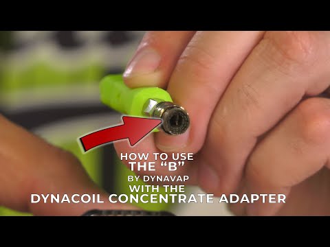 How to use the DynaCoil with The "B" by DynaVap