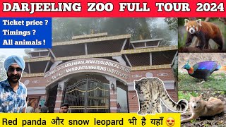 Darjeeling zoo tour - darjeeling zoo ticket price 2024 | Darjeeling zoo animals red panda video