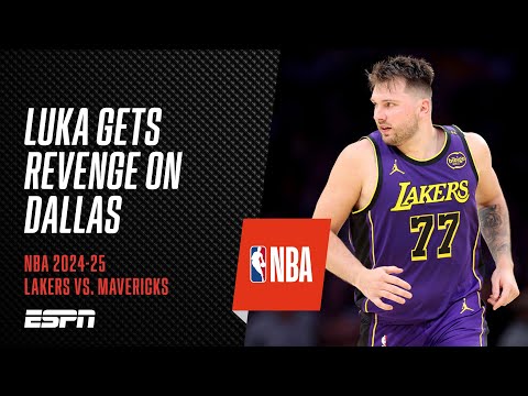 Luka Doncic gets his revenge on the Mavericks | #NBA