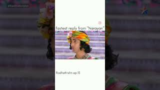 Instant reply!! #Radhakrishn  #radha #krishna #plssubcribe