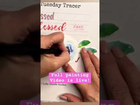 How to Watercolor Roses #ytshorts #watercolorforbeginners #watercolorpainting #diyartproject #roses