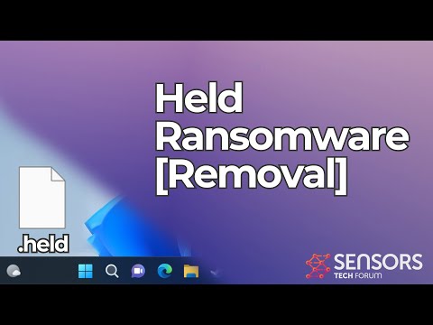 Held Virus Ransomware [.held Files] Removal + Decrypt Guide