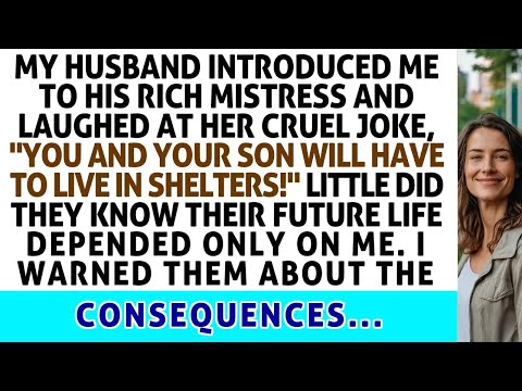 My Hubby Laughed Mockingly With His Rich Mistress, 'You And Your Son Will Have To Live In Shelte