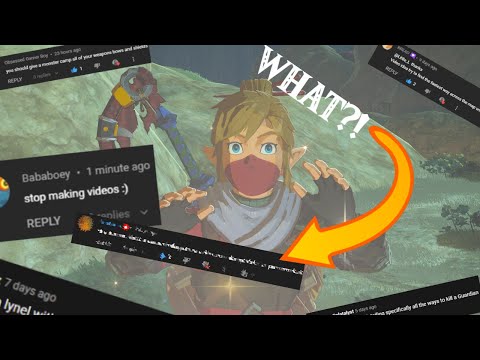 Doing WHATEVER My Comments Tell Me To Do! |BotW|