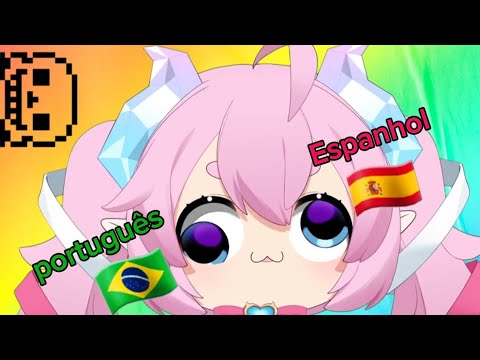 Português e espanhol Chibidoki 🇧🇷🤝🇪🇸