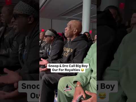 Snoop Dogg Dry Snitches On Big Boy To Dr. Dre 🤣