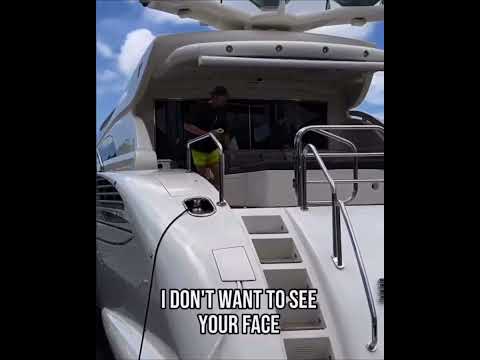 Yacht owners arguing over girls #yacht #miami #fweicollection #richlifestyle #jamaica #drake #diddy