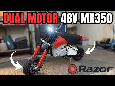 48V Dual Hub Motor Razor MX350 - We Have a Winner!