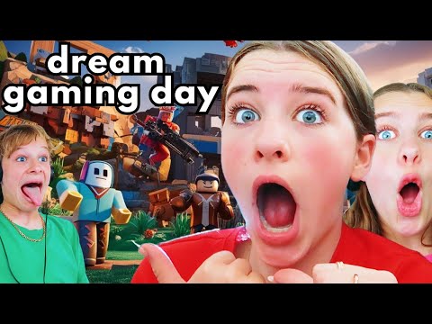 GIVING MY SIBLINGS THEIR DREAM DAY GAMING w/ The Norris Nuts