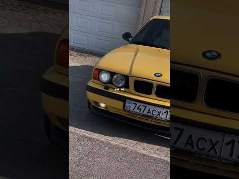 BMW 540i E34 Dakargelb