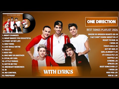 One Direction (Lyrics) - Greatest Hits Full Album - TOP 100 Songs of the Weeks - Best Playlist 2024