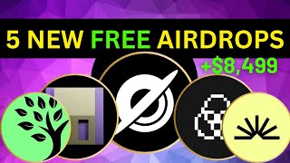 5 FREE & EASY Crypto Airdrops To Farm RIGHT NOW (FULL GUIDE) | Sahara Labs, PublicAi Curvance & More