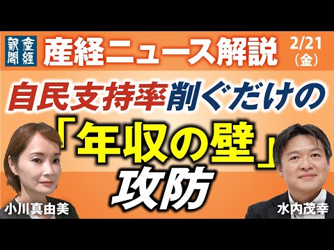 「103万円の壁」自民党内の攻防【産経ニュースLive】