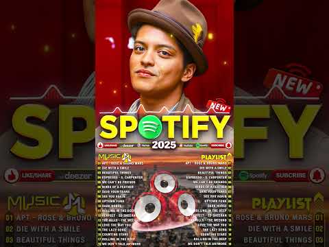 Bruno Mars, Adele, Ed Sheeran, Maroon 5, Taylor Swift, Dua Lipa, Shawn Mendes - Best Pop Music 2025