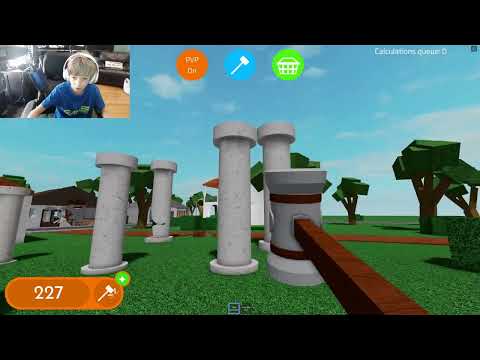 i turned on an AUTO CLICKER IN ROBLOX Destruction Game