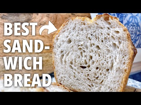 This is how You make the BEST Sourdough Sandwich Bread