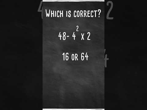 Which solution is correct?