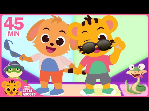 ✨Funky Animals + Hands In The Air + more Little Mascots Nursery Rhymes & Kids Songs