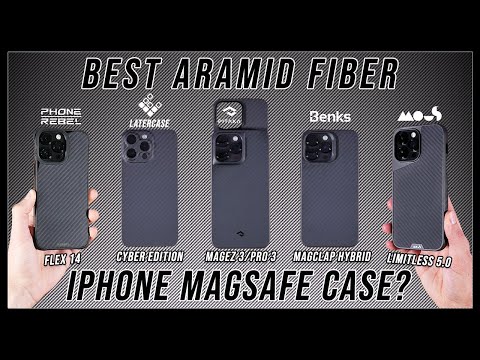 What's the BEST Aramid Fiber iPhone MagSafe Case? (Hands On Review)