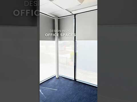 Office Space Inspo | Roller Blind Installation