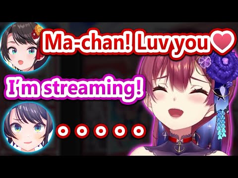 Subaru Didn't Know Marine Was Streaming And Got Exposed Live...