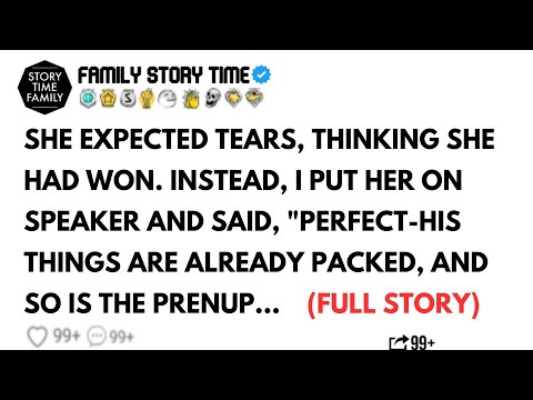 SHE EXPECTED TEARS, THINKING SHE HAD WON. INSTEAD I PUT HER ON SPEAKER AND SAID PERFECT-HIS THINGS..