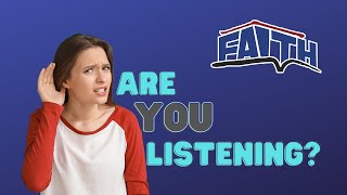 Are You Listening? | Pastor Jennifer Wade | Faith Building Church