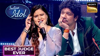 "Aaj Ibaadat" पर Sneha के Vocals ने बटोरी Papon से Praises | Indian Idol S15 | Best Judge Ever