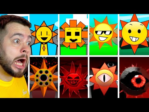 🌞 СОЛНЦЕ СПРУНКИ из ВСЕХ МОДОВ Incredibox Sprunki 🔥