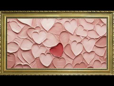 VALENTINES DAY MUTED TV ART WALLPAPER OIL PAINTING FREE TV WALLPAPER SCREENSAVER BACKGROUND VINTAGE