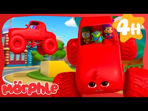 Morphle Monster Trucks Tricks 🛻 Mila and Morphle Cartoons | Stories for Kids | Toddler Learning