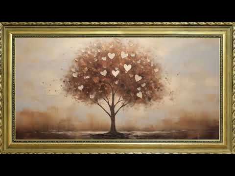 VALENTINES TV ART WALLPAPER VINTAGE TV SCREENSAVER BACKGROUND FREE SAMSUNG TV ART FRAMED PAINTING