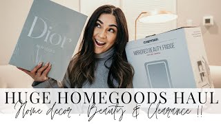 HUGE HOMEGOODS HAUL  I  Home decor , Beauty & clearance !!!